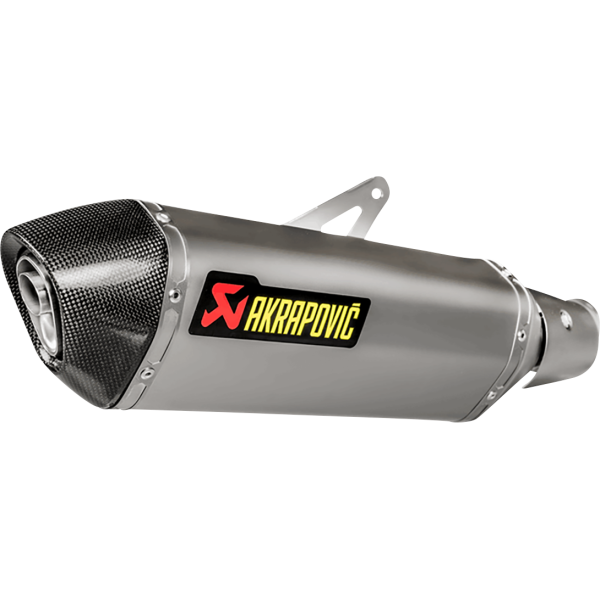 Silenziatore Akrapovic Titanio/Carbonio Kawasaki Ninja 400/Z400 (18-23)