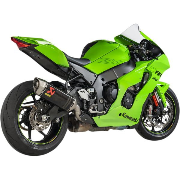 Silenziatore Akrapovic Titanio/Carbonio Kawasaki ZX-10R (20-24)