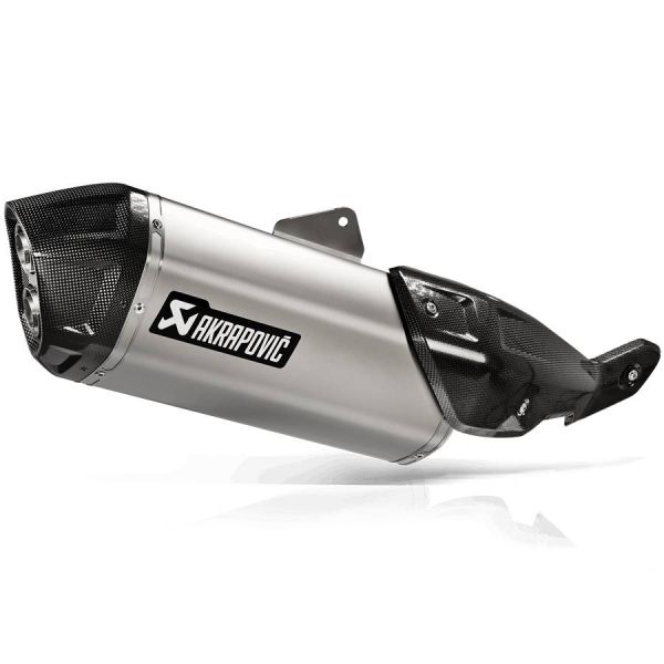 Silenziatore Akrapovic Titanio/Carbonio Suzuki V-Strom 800 (23-24)