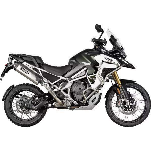 Akrapovic Titanio/Carbonio Triumph Tiger 1200 (22-24)