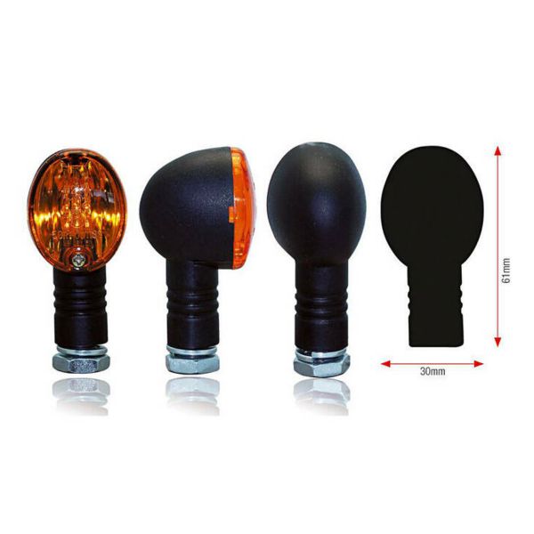 Lampeggianti moto & scooter Bihr Arancione di base