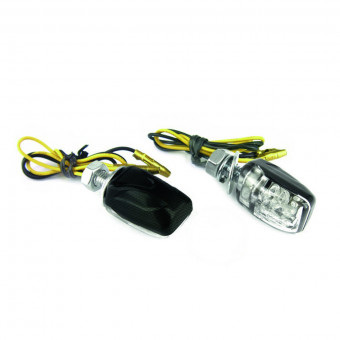 Lampeggianti moto & scooter Bihr Micro 6 LED Carbonio