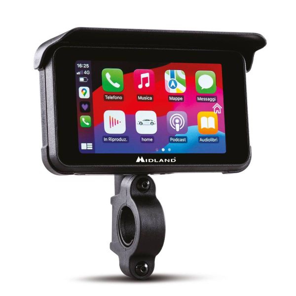 GPS-Navigatori Midland BikePlay Guardian - CarPlay Android IOS