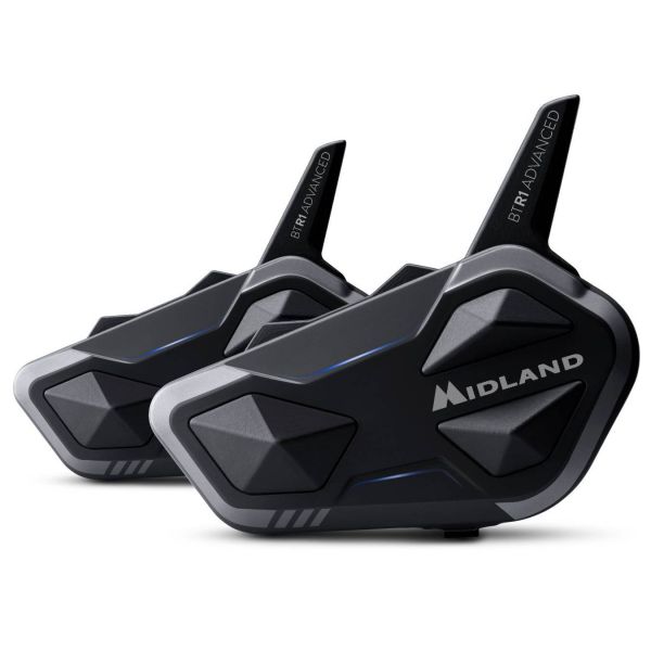 Comunicazione Midland Kit Bluetooth BTR1 Advanced Twin Comunicazione Midland Kit Bluetooth BTR1 Advanced Twin