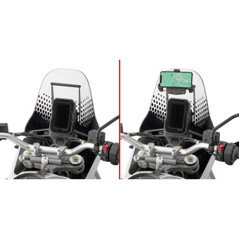 Supporto smartphone Givi Supporto telaio GPS Smartphone Ducati Desert X (22-23) Supporto smartphone Givi Supporto telaio GPS Smartphone Ducati Desert X (22-23)