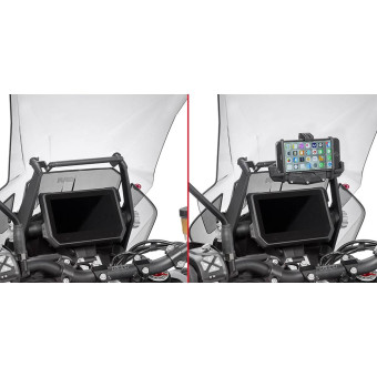 Supporto smartphone Givi Supporto telaio GPS Smartphone KTM 1290 Super Adventure (17-24) Supporto smartphone Givi Supporto telaio GPS Smartphone KTM 1290 Super Adventure (17-24)