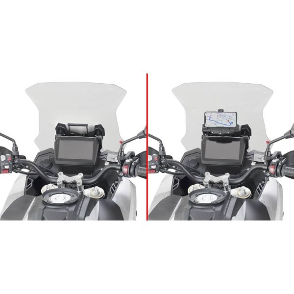Supporto smartphone Givi Telaio di supporto per smartphone GPS Voge Valico 525DSX (23-24)