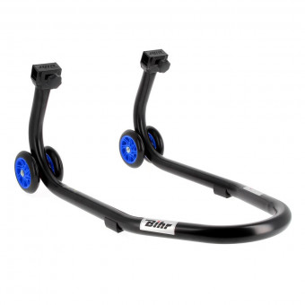 Cavalletti da officina Bihr Supporto anteriore Home Track nero opaco