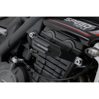 Paracarter e tappi SW-MOTECH Set di cursori telaio Triumph Speed Triple 1200 RR ABS (21-24)