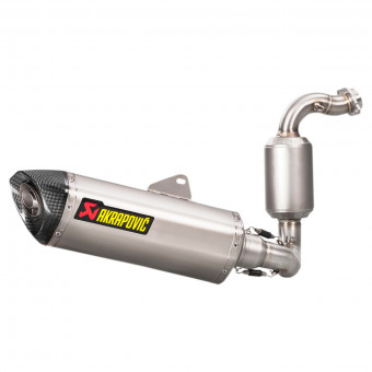 Linea completa Akrapovic Racing Inox BMW G310R/G310GS 2017-2020