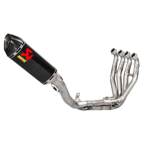 Linea completa Akrapovic Racing Inox/Carbone Kawasaki ZX10R/ZX10RR 2016-2020
