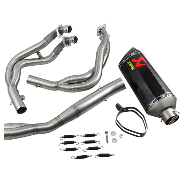 Linea completa Akrapovic Racing Inox/Carbone Kawasaki ZX6R/ZX6R 636 2009-2020