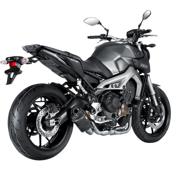 Linea completa Akrapovic Racing Inox Carbone Yamaha MT 09 MT 09 Tracer XSR900 2014 2020 pronto per l invio iCasque