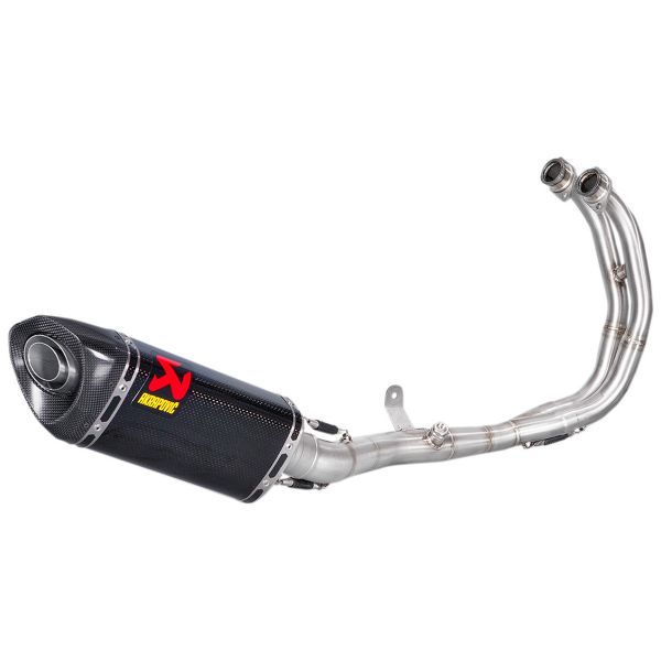 Linea completa Akrapovic Racing Inox/Carbone Yamaha YZF-R3/MT-03 2015-2020