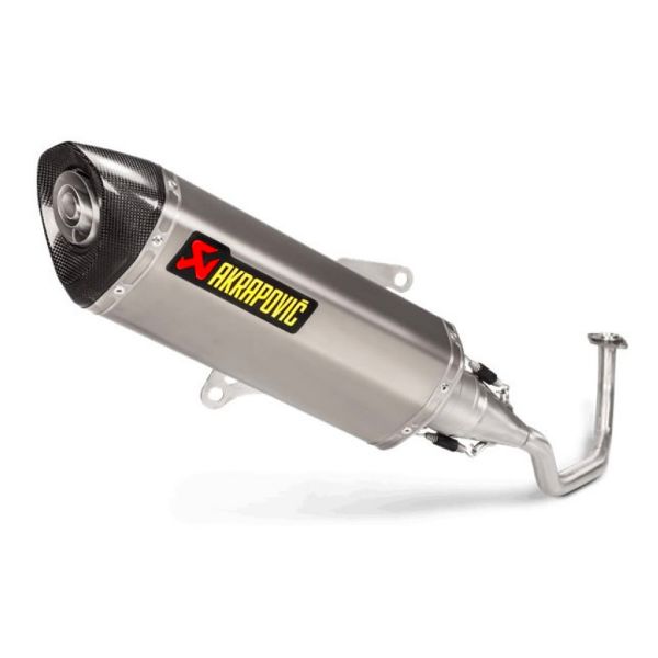 Linea completa Akrapovic Racing Inox Honda Forza 125 2017-2020