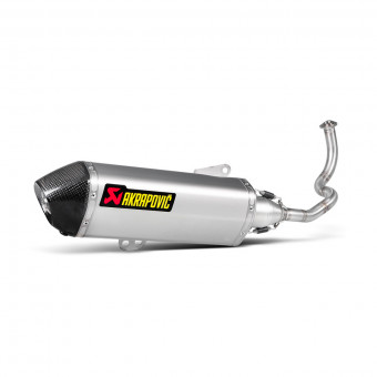 Linea completa Akrapovic Racing Inox Honda SH 125/150 2013-2016