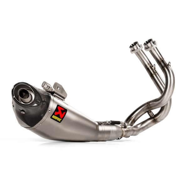 Linea completa Akrapovic Racing Inox/Titane/Carbone Kawasaki Z650/Ninja 650 2020
