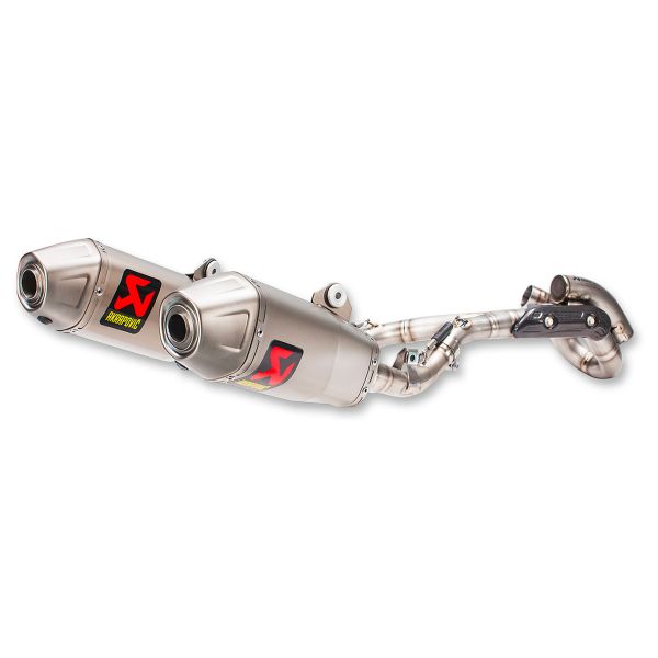 Linea completa Akrapovic Racing Inox/Titane Honda CRF450R 2017-2020