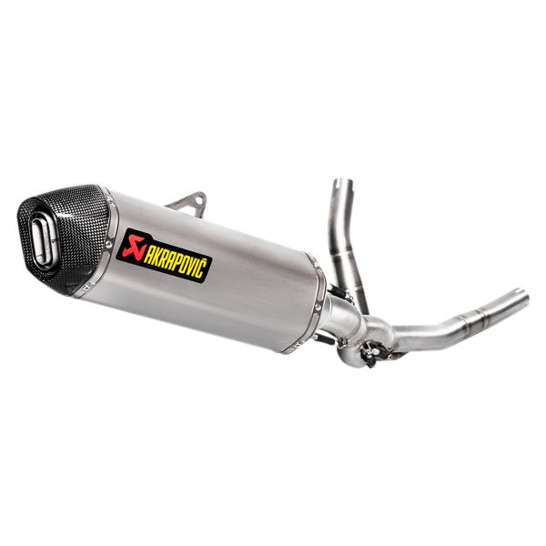 Linea completa Akrapovic Racing Inox/Titane Suzuki V-Strom 650 2017-2020