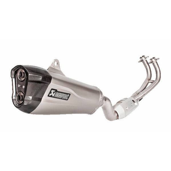 Linea completa Akrapovic Racing Inox/Titane T-MAX 530 2017-2019