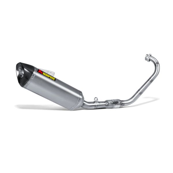 Linea completa Akrapovic Racing Titane/Carbone Yamaha YZF-R125/MT-125 2014-2016