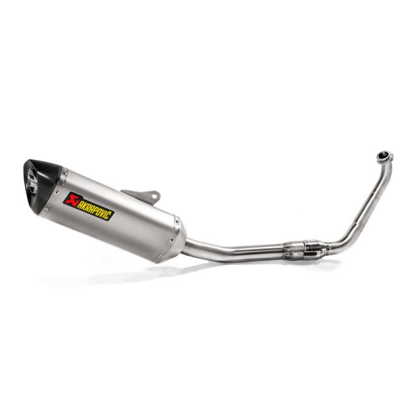 Linea completa Akrapovic Racing Titane/Carbone Yamaha YZF-R125 2019-2020