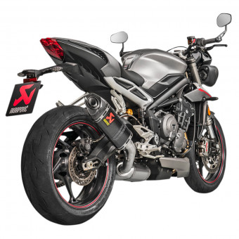 Akrapovic Carbone STREET TRIPLE 765 S/R/RS 2017-2019