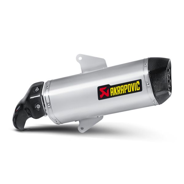 Silenziatore Akrapovic Inox/Carbone Aprilia SRV850/Gilera GP 800 2008-2016