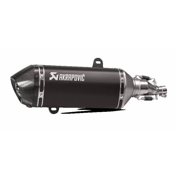 Silenziatore Akrapovic Inox/Carbone Black Vespa GTS125/GTS150 2017-2020
