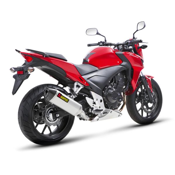 Silenziatore Akrapovic Inox/Carbone Honda CB500F/CBR500R/CB500X 2013-2016