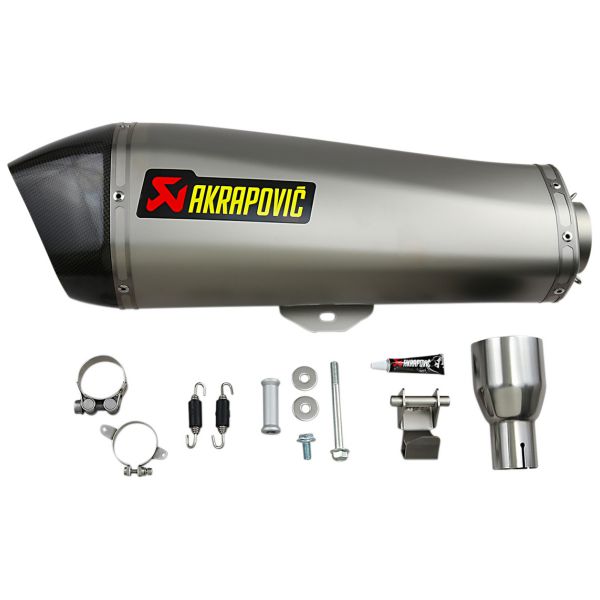 Silenziatore Akrapovic Inox/Carbone Piaggio MP3/X-EVO/Beverly, Peugeot Satelis, Gilera Fuoco