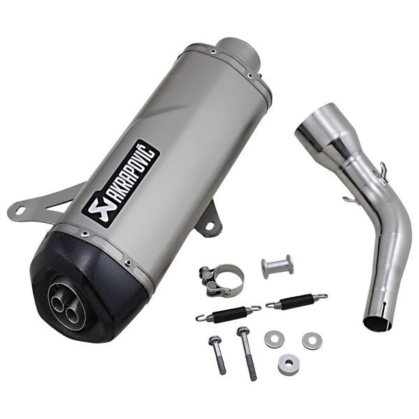 Silenziatore Akrapovic Inox/Carbone Vespa GTS125/GTS250/GTV250/GTS300 2005-2020
