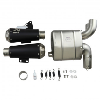 Akrapovic Inox/Titane Black Ducati Scrambler 800 2015-2016