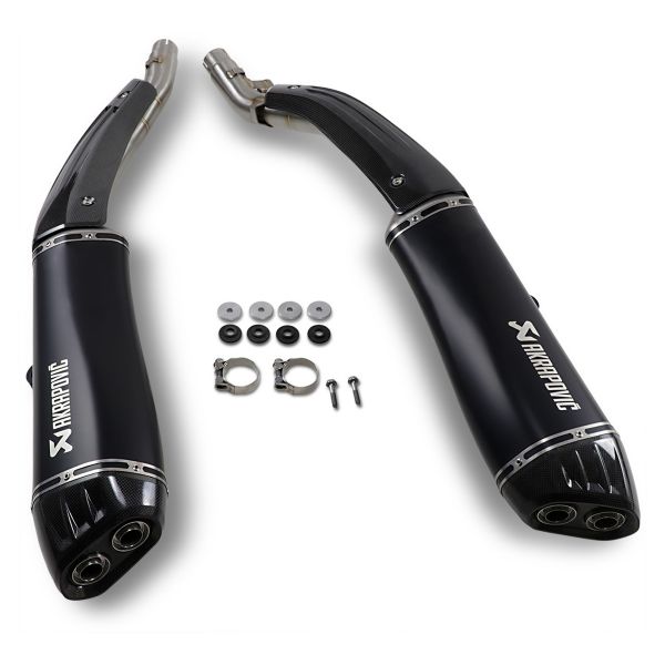 Silenziatore Akrapovic Titane/Carbone Black BMW K1600B 2018-2020