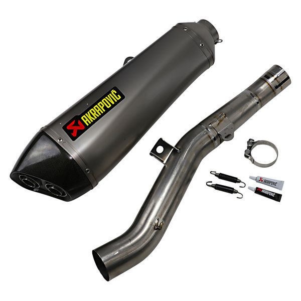 Silenziatore Akrapovic Titane/Carbone Kawasaki GTR 1400 2008-2016