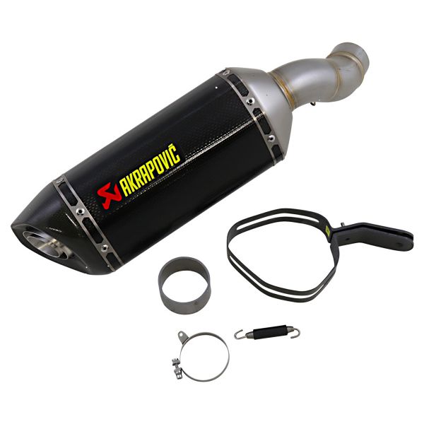 Silenziatore Akrapovic Titane/Carbone Kawasaki Ninja 400/Z400 2018-2020