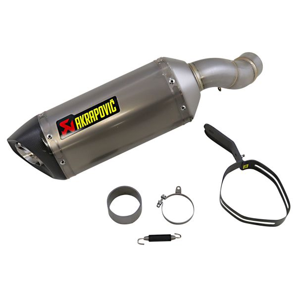 Silenziatore Akrapovic Titane/Carbone Kawasaki Z900 2020