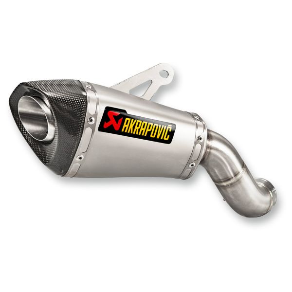 Silenziatore Akrapovic Titane/Carbone Short Kawasaki Z900 2017-2019