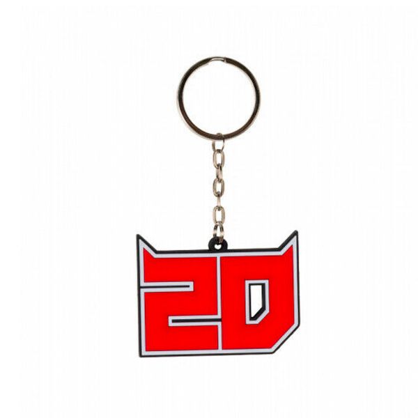 Regali FABIO QUARTARARO 20 Keyring Red Regali FABIO QUARTARARO 20 Keyring Red
