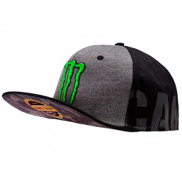 Berretti da baseball moto VR 46 Cap Adj Replica Monster Black VR46