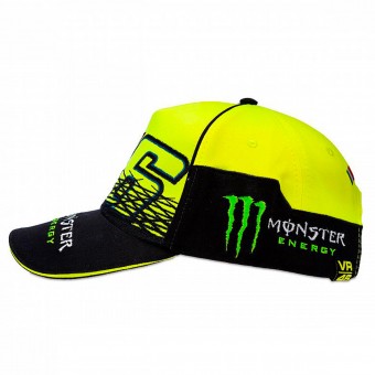 VR 46 Cap Replica Monster Fluo Yellow VR46