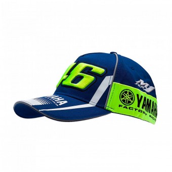 Berretti da baseball moto VR 46 Cap Yamaha Racing Blue VR46