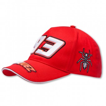 Berretti da baseball moto Marquez 93 Cap 02 Red MM93