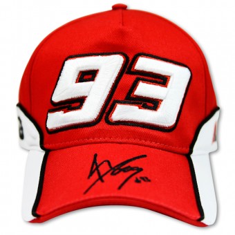 Berretti da baseball moto Marquez 93 Cap 03 Red MM93