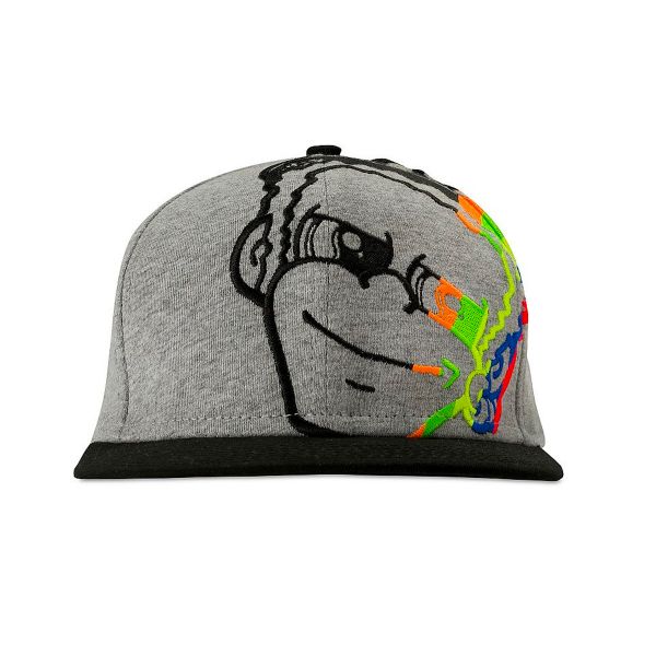 VR 46 Cap Classic Dottorino Grey