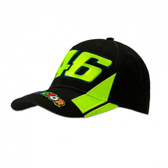 Berretti da baseball moto VR 46 Cap Classic Race Black