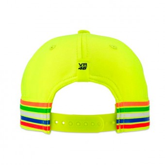 VR 46 Cap Kid Stripes Giallo