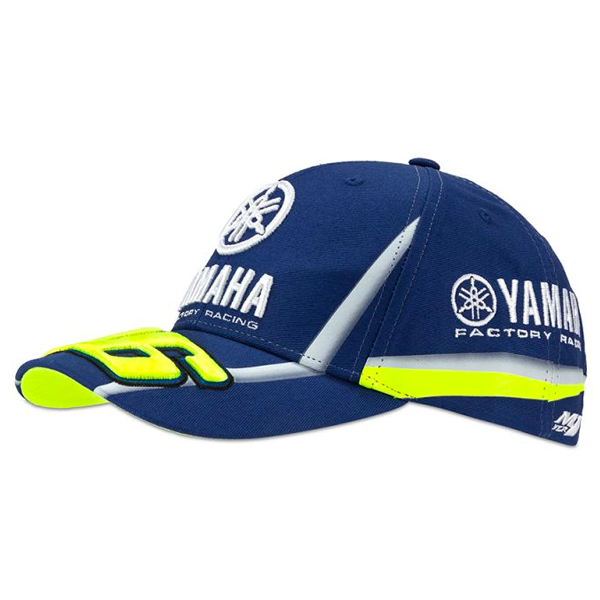 Berretti da baseball moto VR 46 Cap Racing Yamaha VR46 Bleu