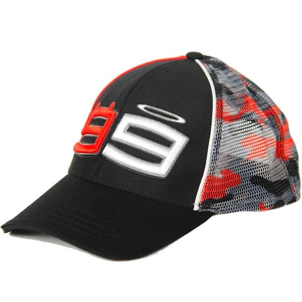 Berretti da baseball moto Jorge Lorenzo Cap Trucker Camo Lorenzo 99
