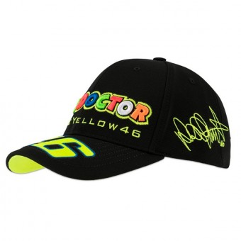 Berretti da baseball moto VR 46 Cap VR46 Nero